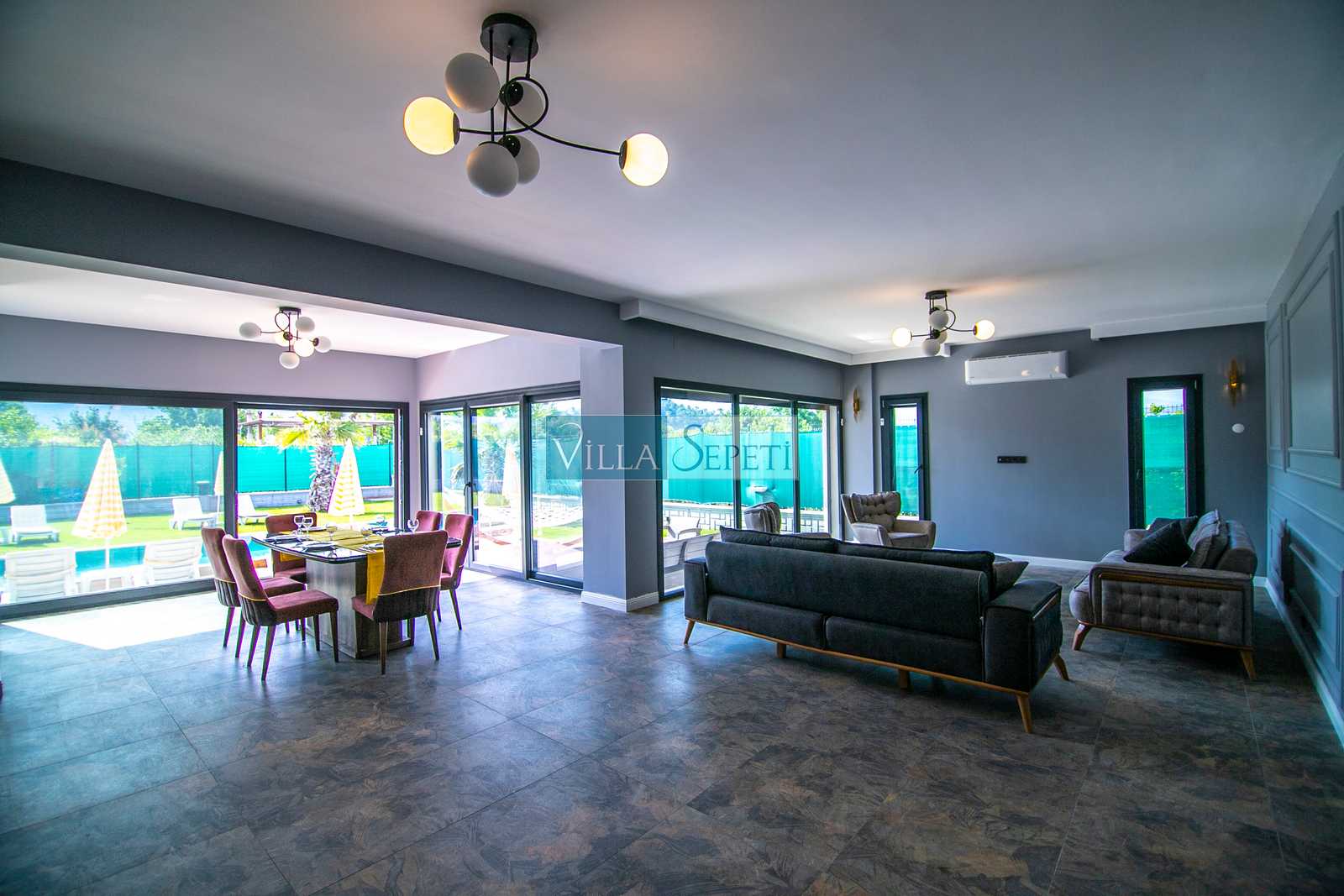 Villa Planet, Dalyan Muğla Yeşilyurt - 10 Kişilik Kiralık Villa
