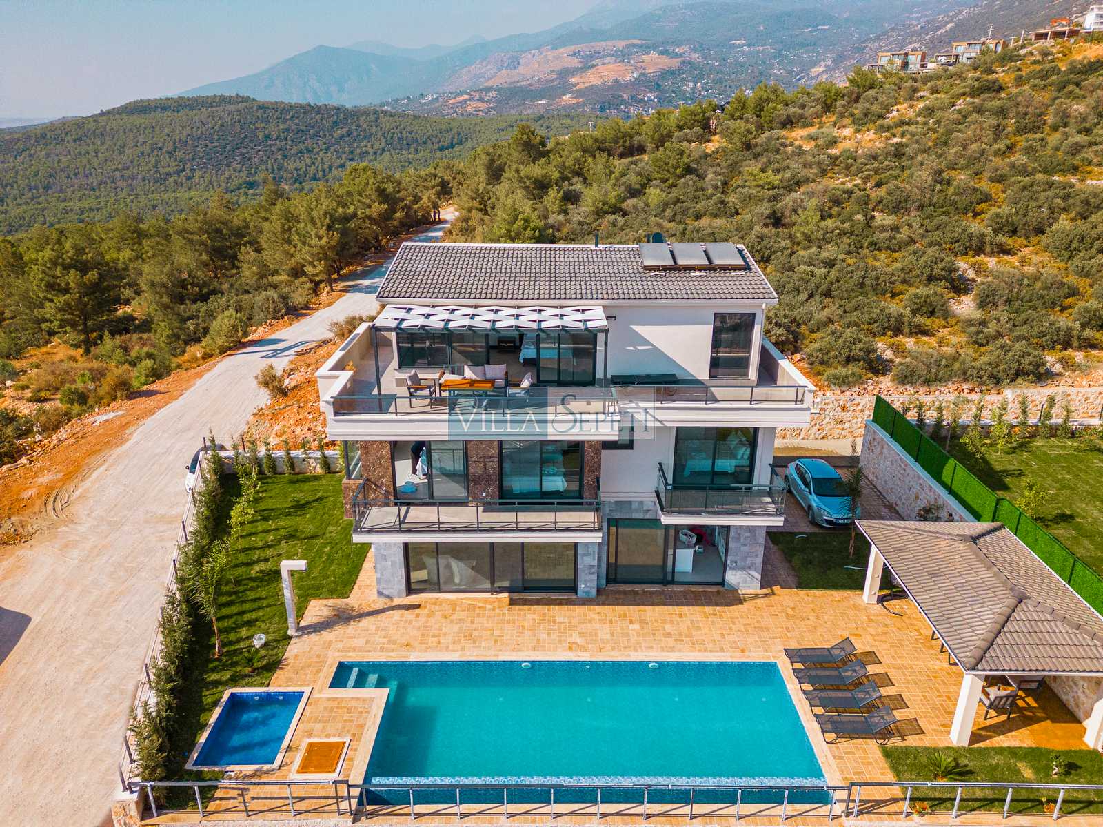 Villa Sabrina 1, Kalkan Akbel - 10 Kişilik Kiralık Villa