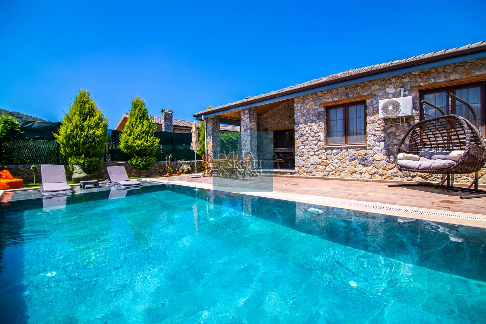Villa Teacher, Fethiye Kayaky - Rental Villa for 4 People